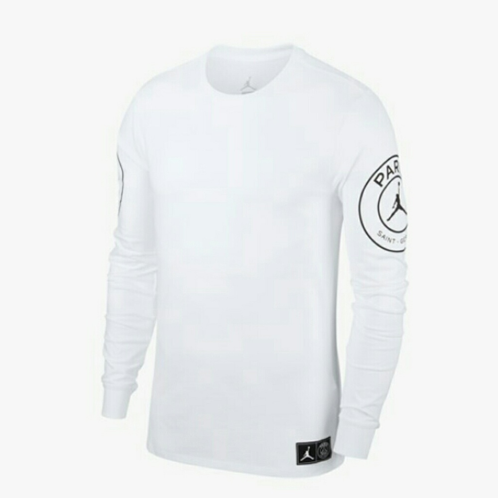 Jordan x Paris St. Germain Long Sleeve (wht/blk)🔥